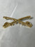 Cavalry Cross Swords Pin 2 1/4"