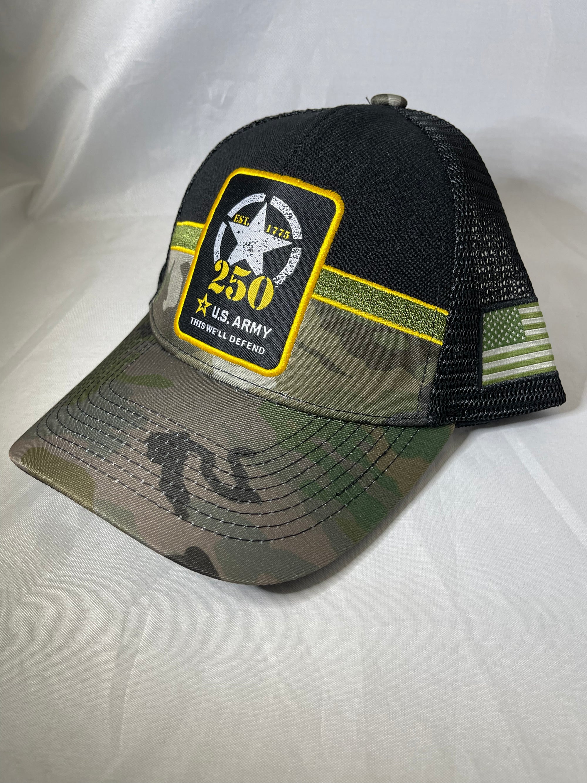 Army 250th Birthday Green Hat