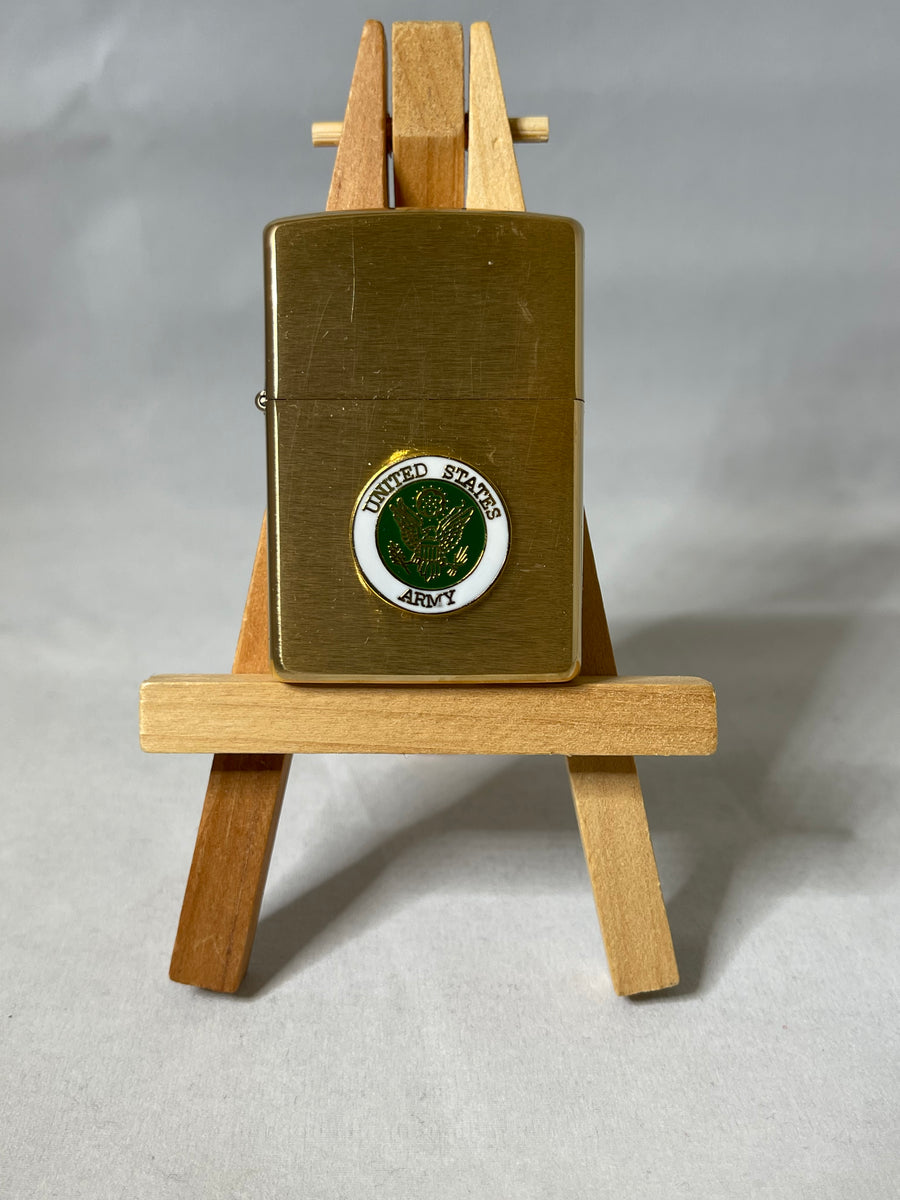 US Army Brass Zippo Lighter