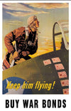 Poster Keep Him Flying-190