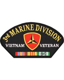 3rd Marine Div Vietnam Veteran Patch
