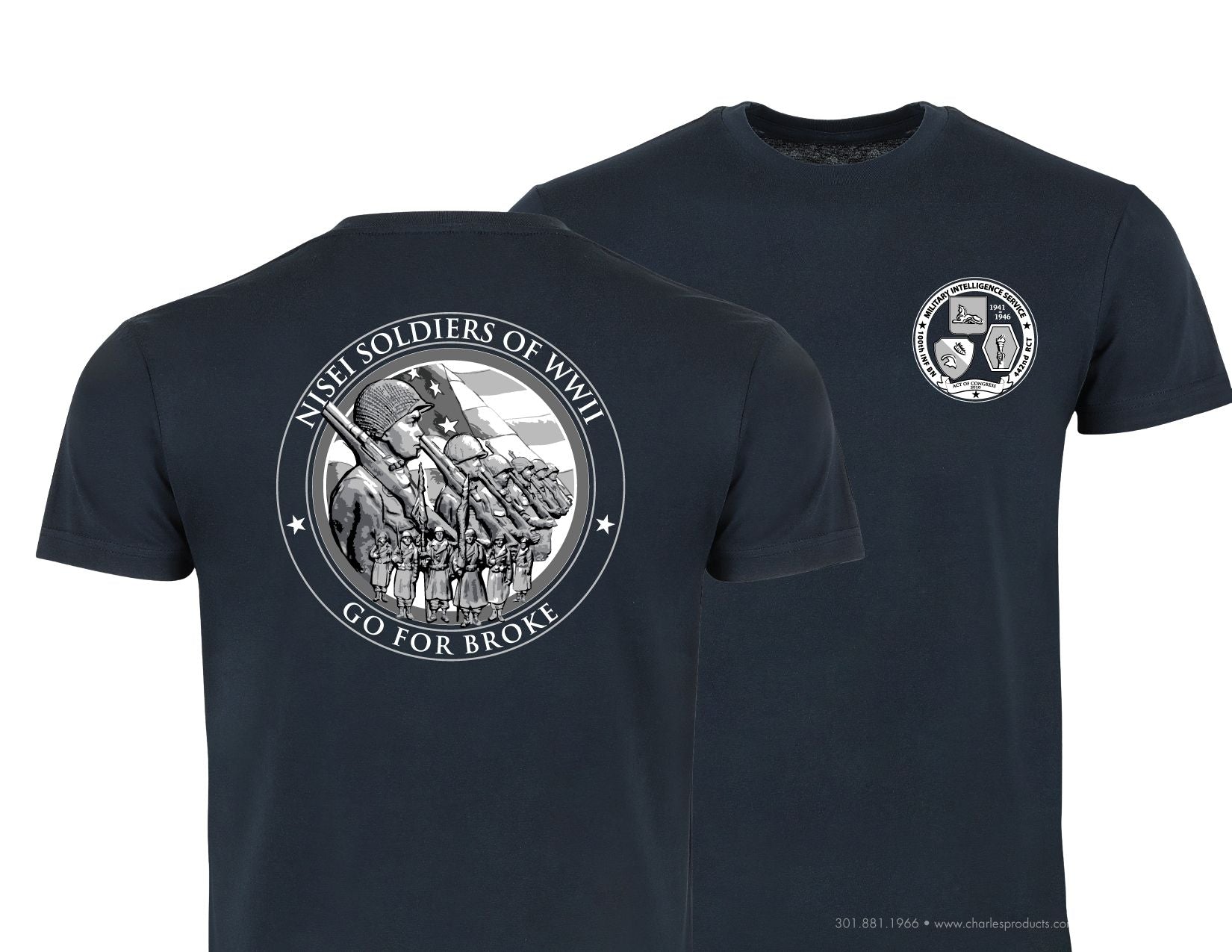 Nisei Soldiers of WWII CGM T-Shirt