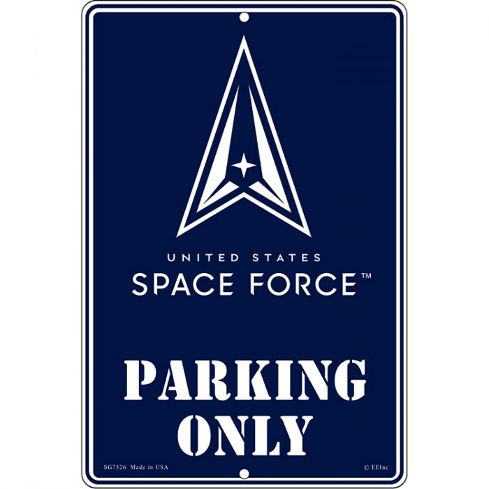 Space Force Parking Sign