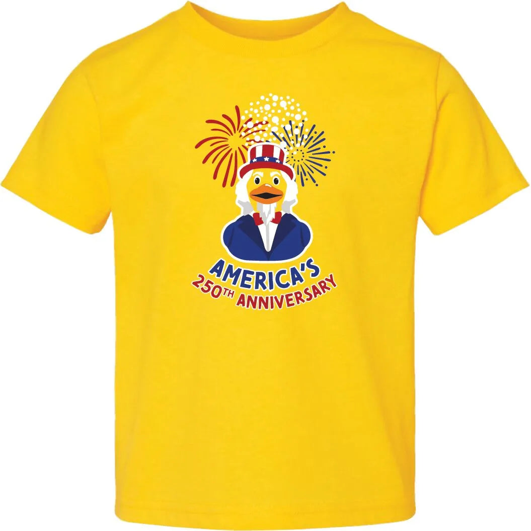 Uncle Sam Duck Kids T-Shirt