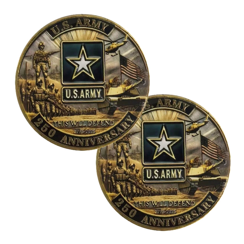 U.S. Army 250th Anniversary Challenge Coin