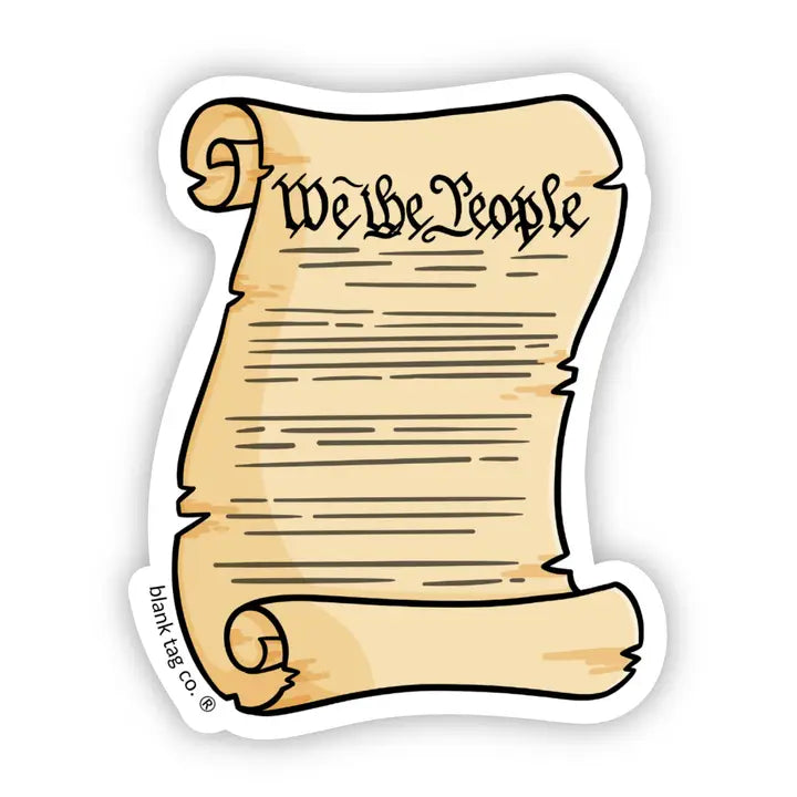 We the People Sticker