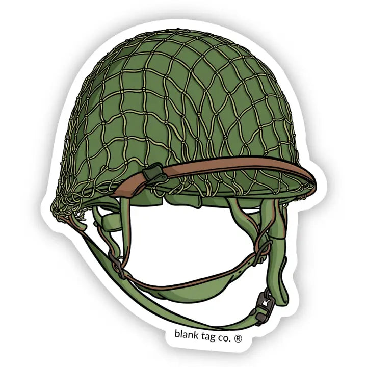 Army Helmet Waterproof Sticker