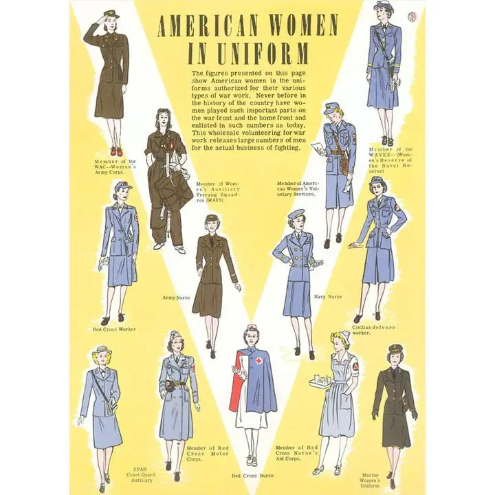 American Women in Uniform Magnet