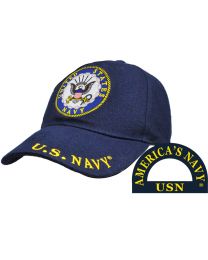 Navy Logo Cap