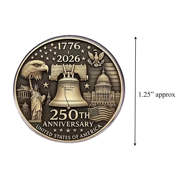 250th United States of America Pin