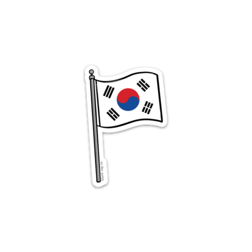 South Korea Flag Sticker