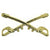 Cavalry Cross Swords Pin