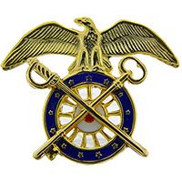 Quartermaster Officer Pin