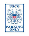 Coast Guard Parking Sign
