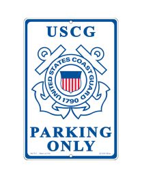 Coast Guard Parking Sign