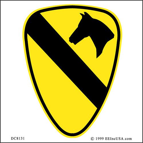 1st Cavalry Decal