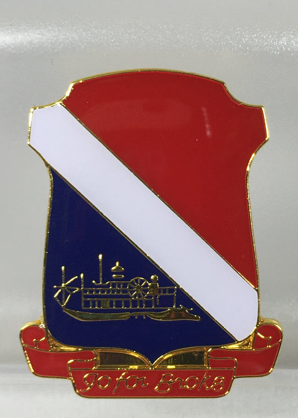442nd Regimental Combat Team Insignia Pin - WWII Design - Hi Army ...