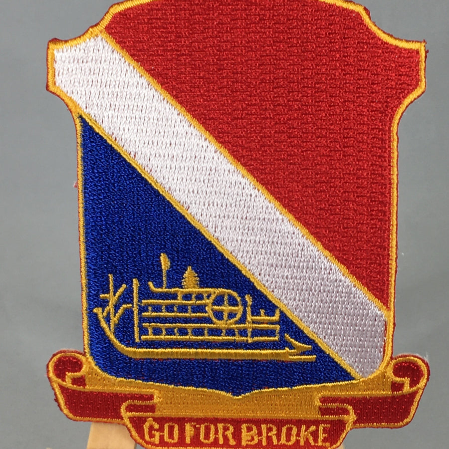 442nd Regimental Combat Team - Large Jacket Patch - WWII Design