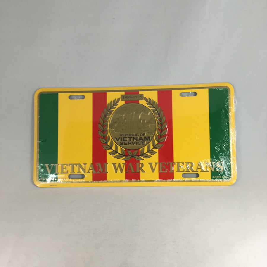 Vietnam Veteran Vanity Plate