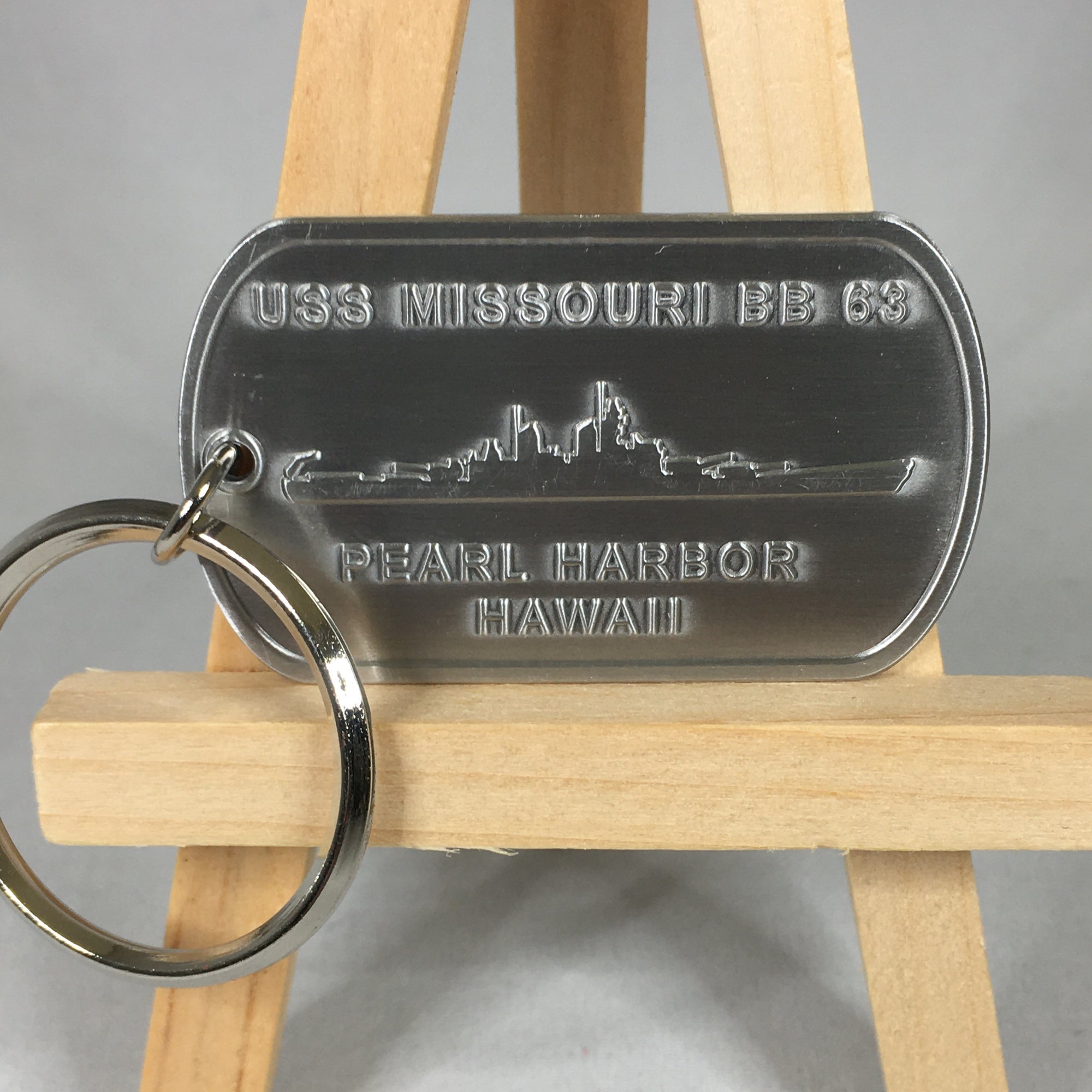 USS Missouri Keyring