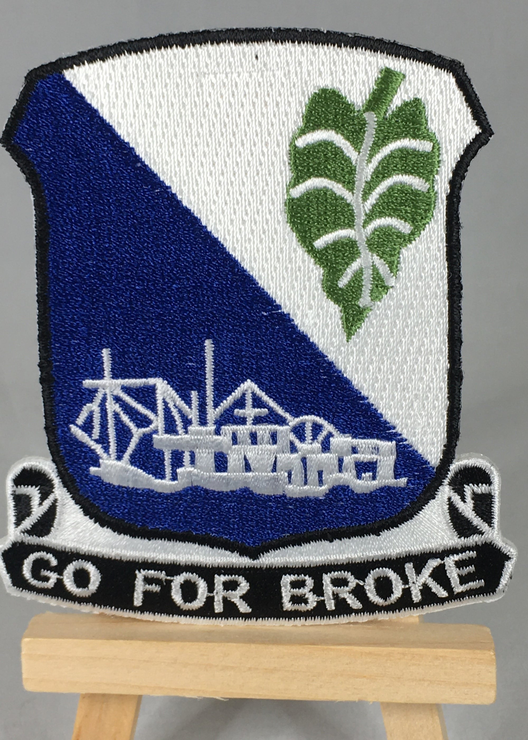 100th Bn Large Jacket Patch - Current Design