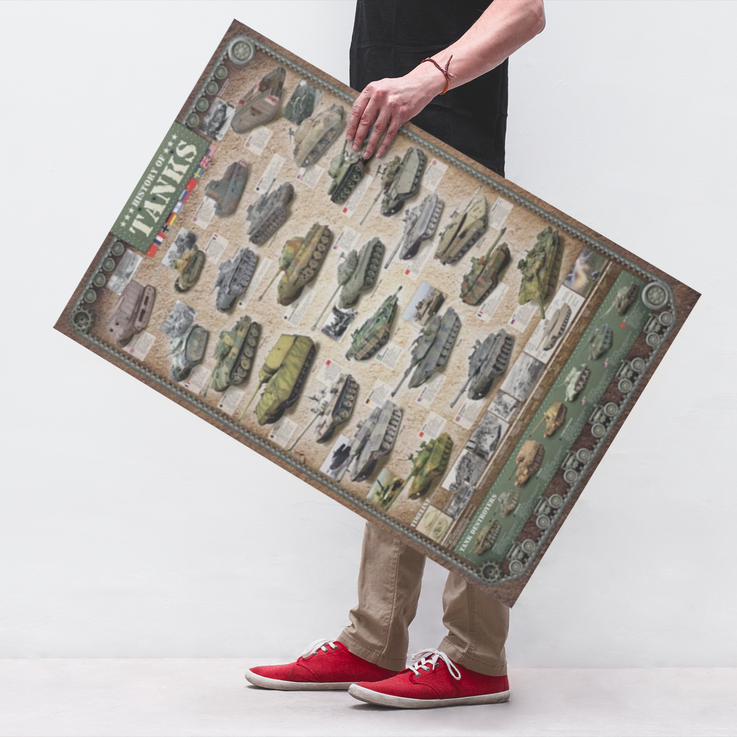 History of Tanks Poster