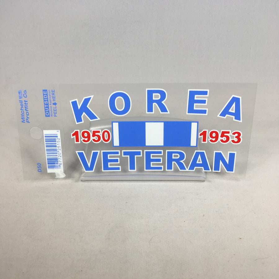 Korea Veteran Decal