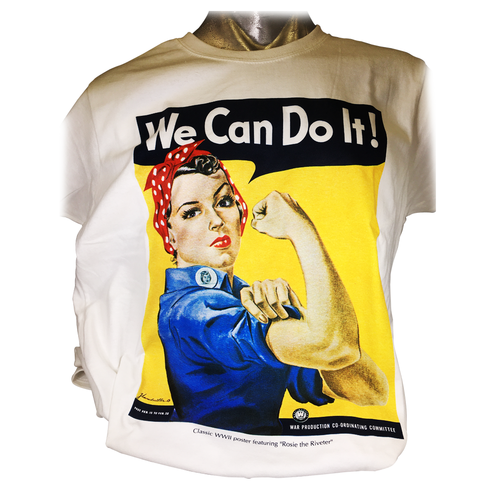 Rosie the Riveter Tshirt - Hi Army Museum Society Store Rosie the Riveter Tshirt - Hi Army Museum Society Store