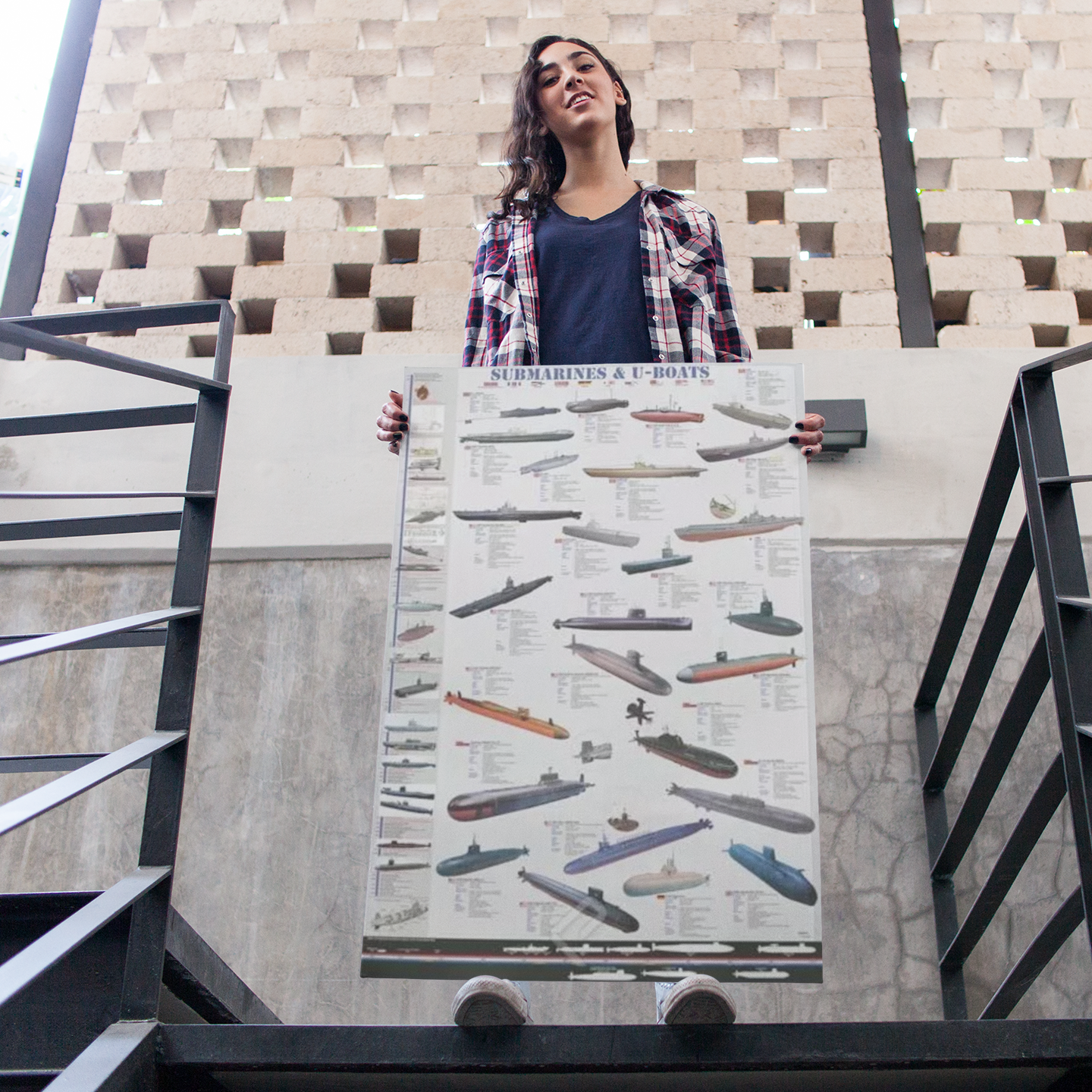 Submarines & U-Boats Poster