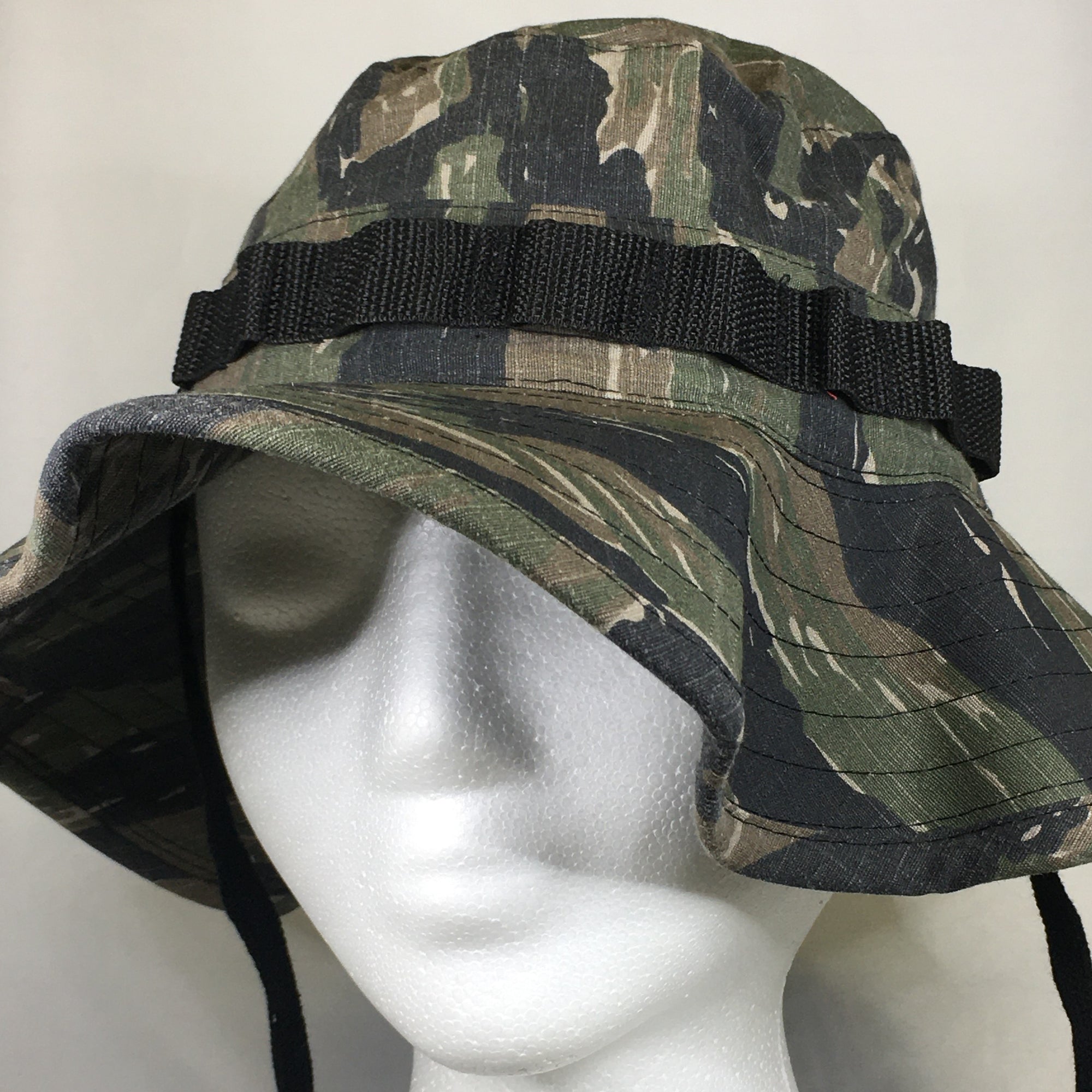 New Mens Camouflage Camo Boonie Fishing Hat Cotton Vented Size Large