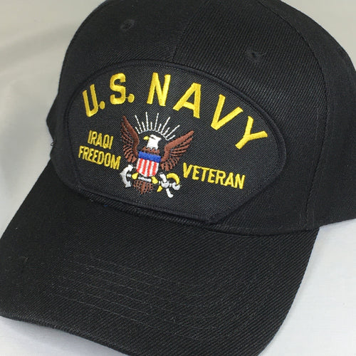 US Navy Iraqi Freedom Veteran Cap