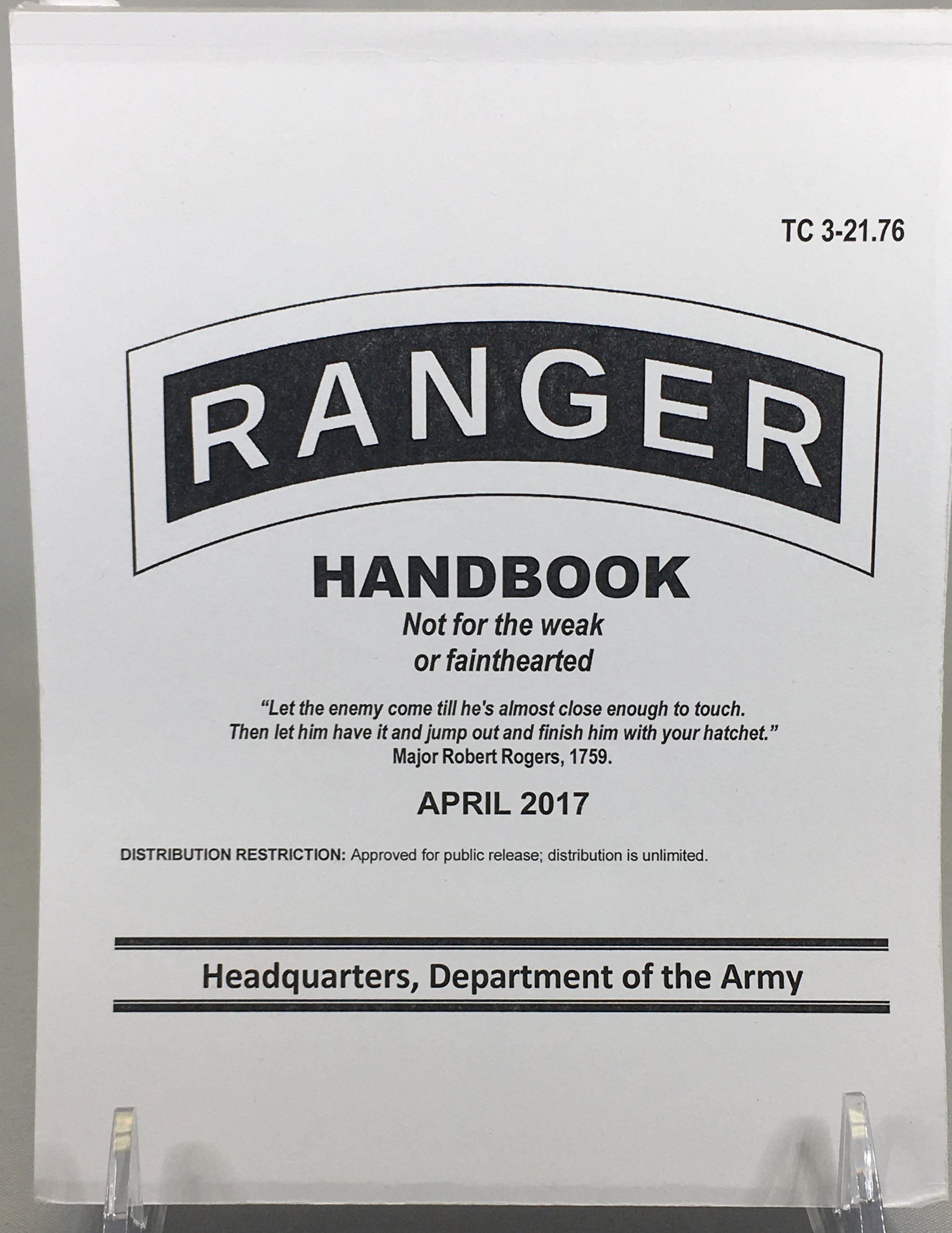 US Army Ranger Handbook