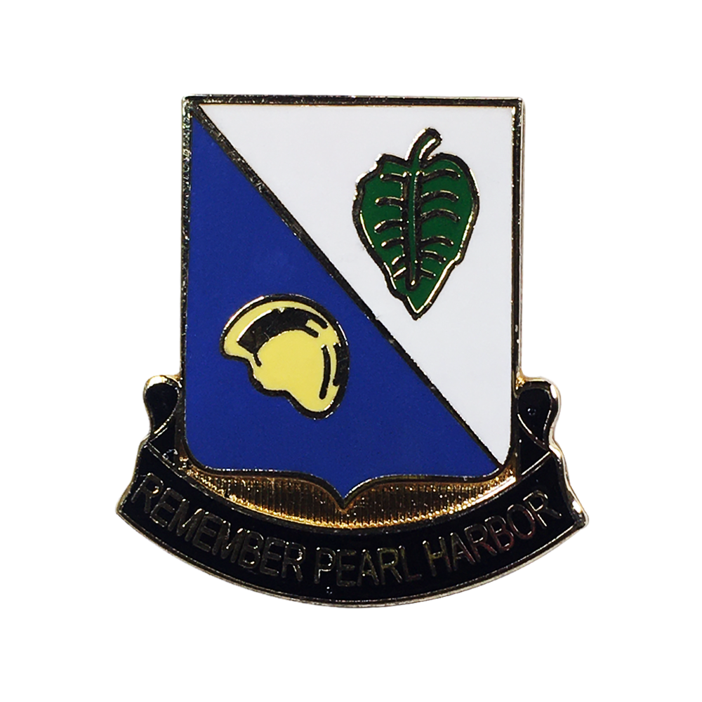 100th Bn Insignia Pin - Original Design