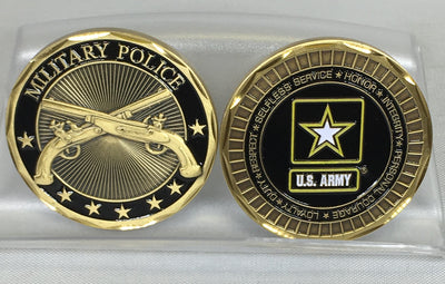 US Army Military Police Challenge Coin