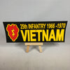 25th Infantry Division Vietnam Bumper Sticker