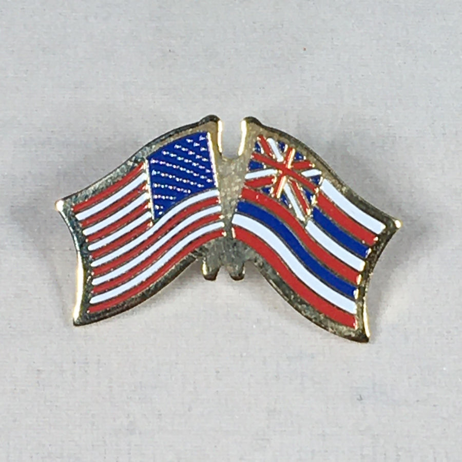 U.S.-Hawaii State Flag pin