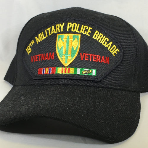 18th Military Police Brigade Vietnam Veteran Cap