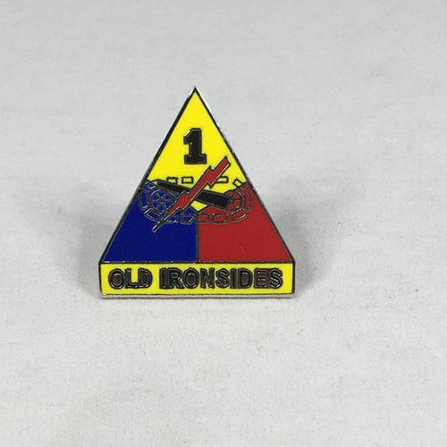 1st Armored Division Pin