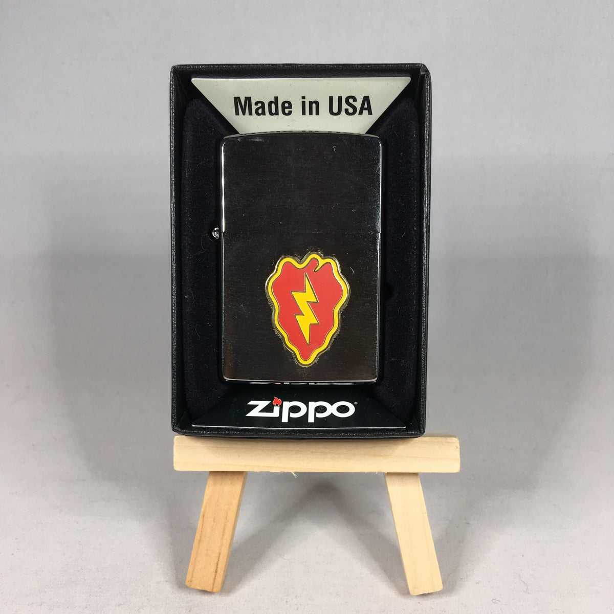 25th Infantry Division Stainless Steel Lighter