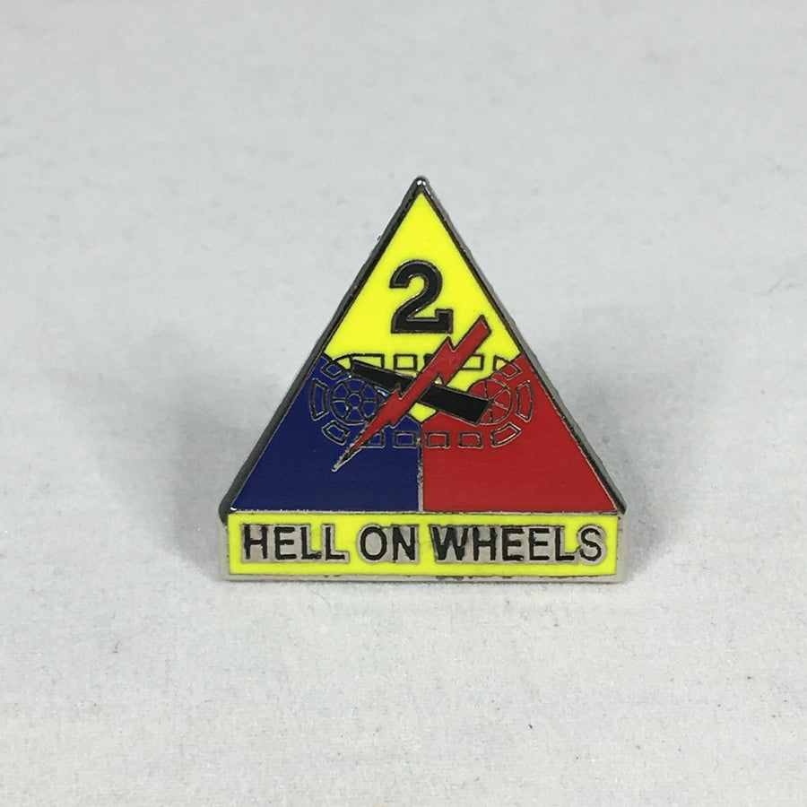 2nd Armored Division Pin