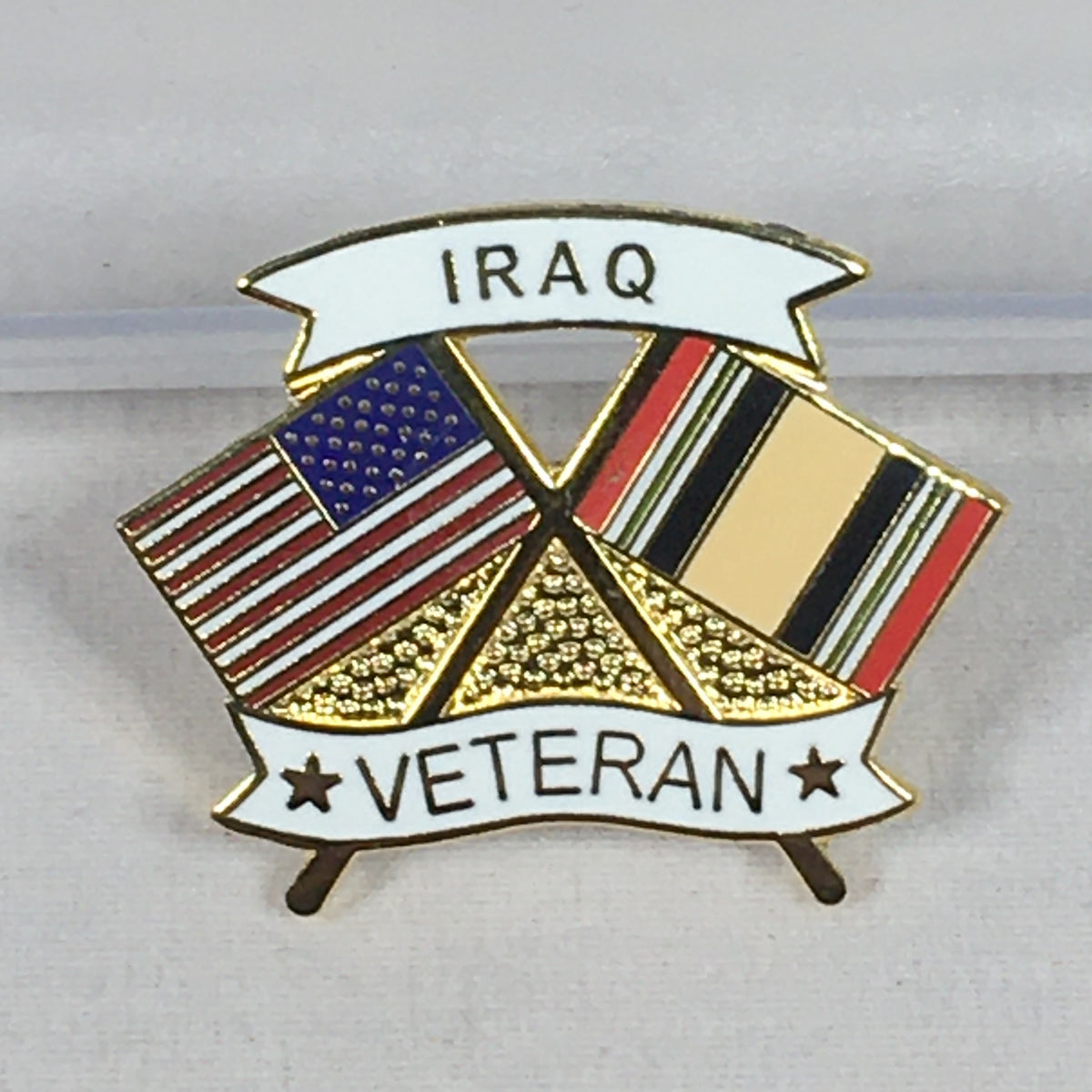 Iraqi Veteran Flag Pin