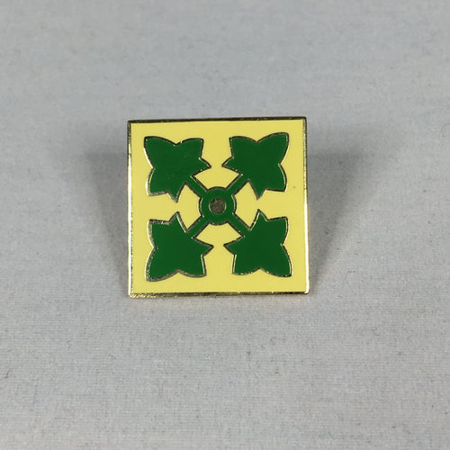 4th Infantry Division Pin