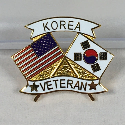 Korean War Veteran Pin