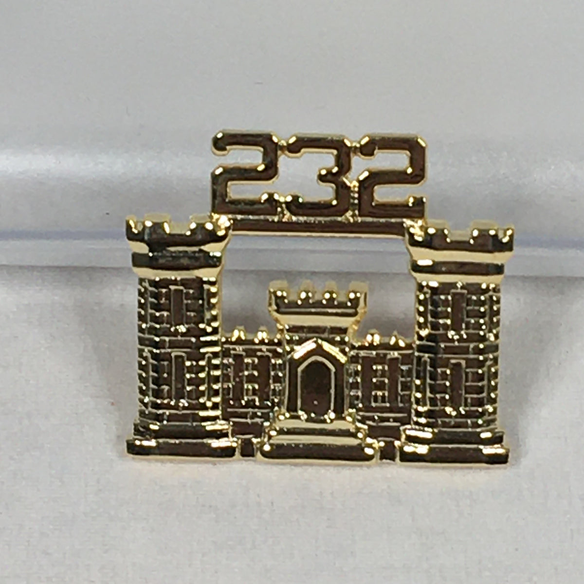 Army Engineer Castle Pin