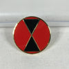 7th Infantry Division Pin