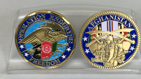 Operation Enduring Freedom Challenge Coin - Hi Army Museum Society Store