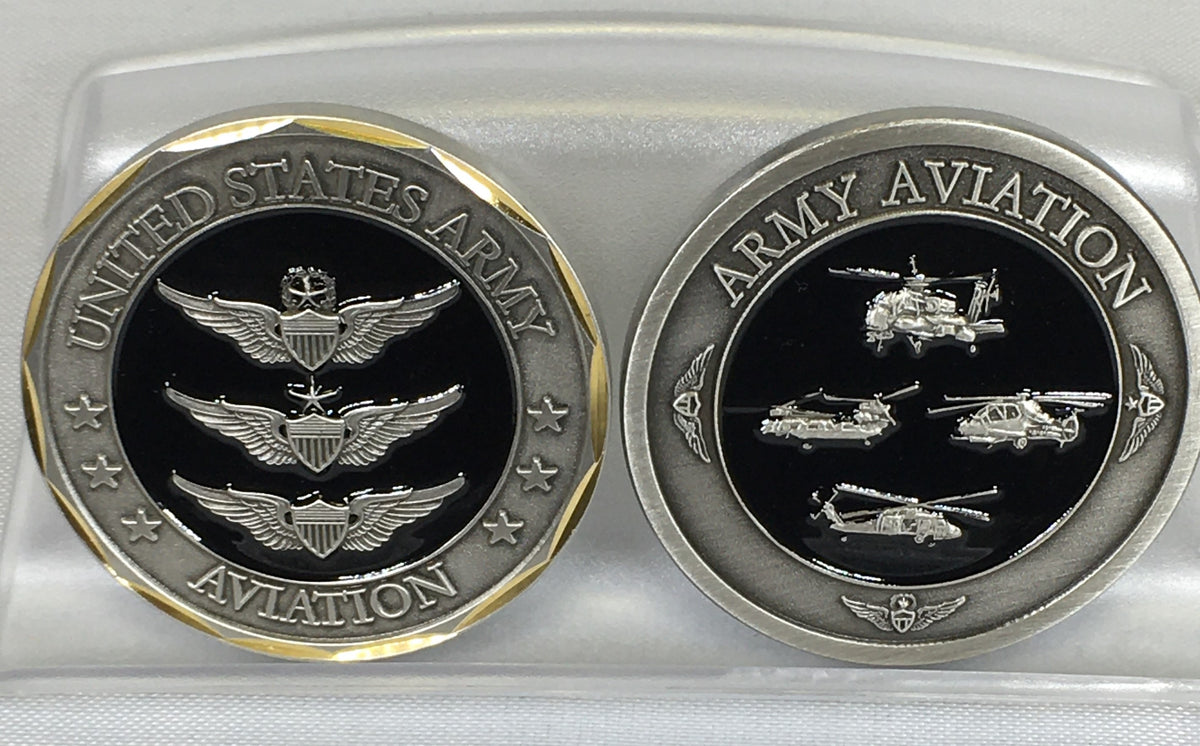 US Army Aviation Challenge Coin