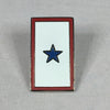 Blue Service Star Pin