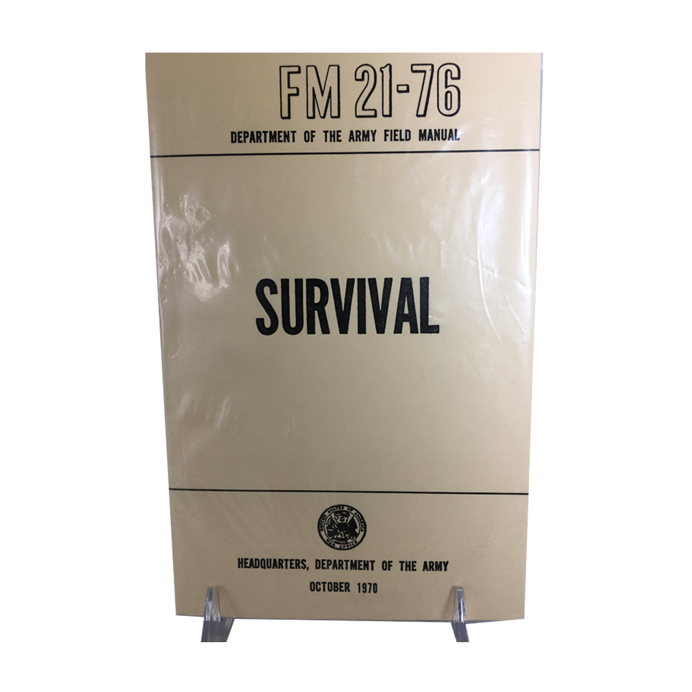 Survival FM 21-76 (Department of the Army Field Manual)