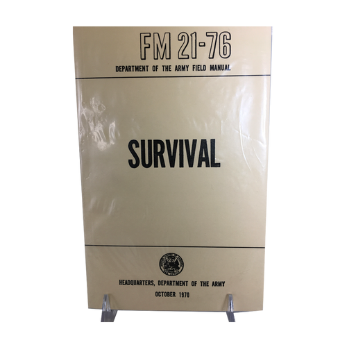 Survival FM 21-76 (Department of the Army Field Manual)
